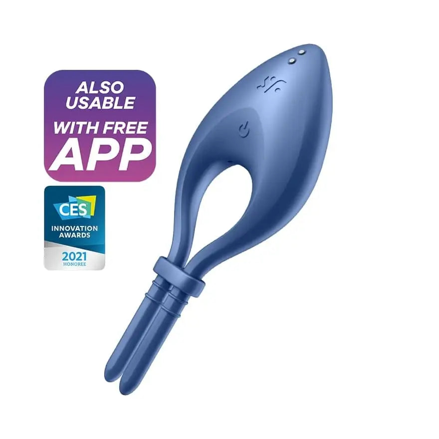 Satisfyer Bullseye Ring Vibrator Blue - Sex Toys - Save 20% - Blue - Fast Shipping - Sale United Kingdom Stoke-on-trent