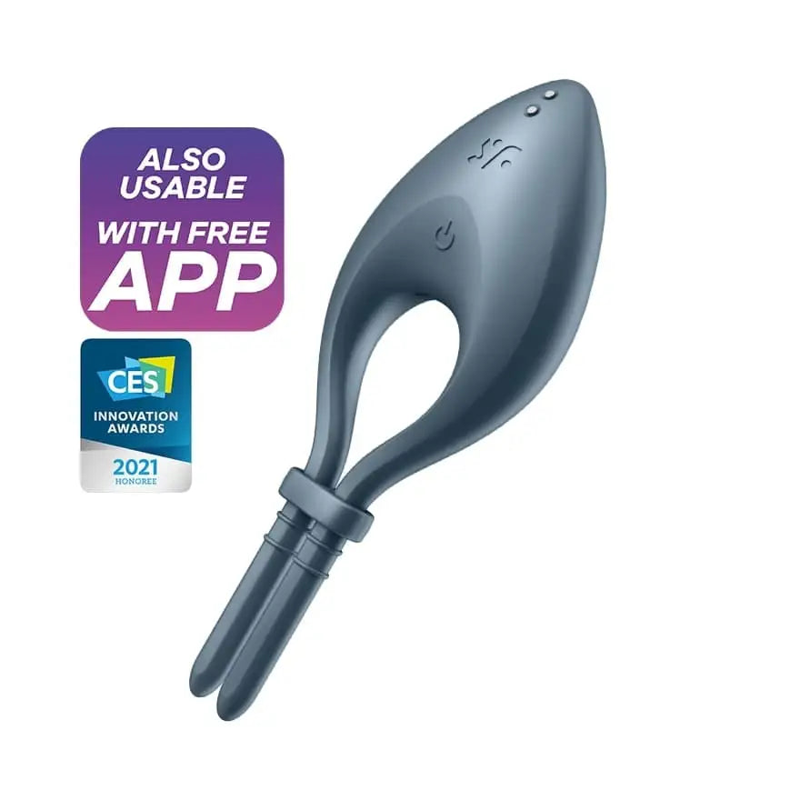 Satisfyer Bullseye Ring Vibrator Dark Blue - Sex Toys - Save 20% - Fast Shipping - Sale United Kingdom Stoke-on-trent