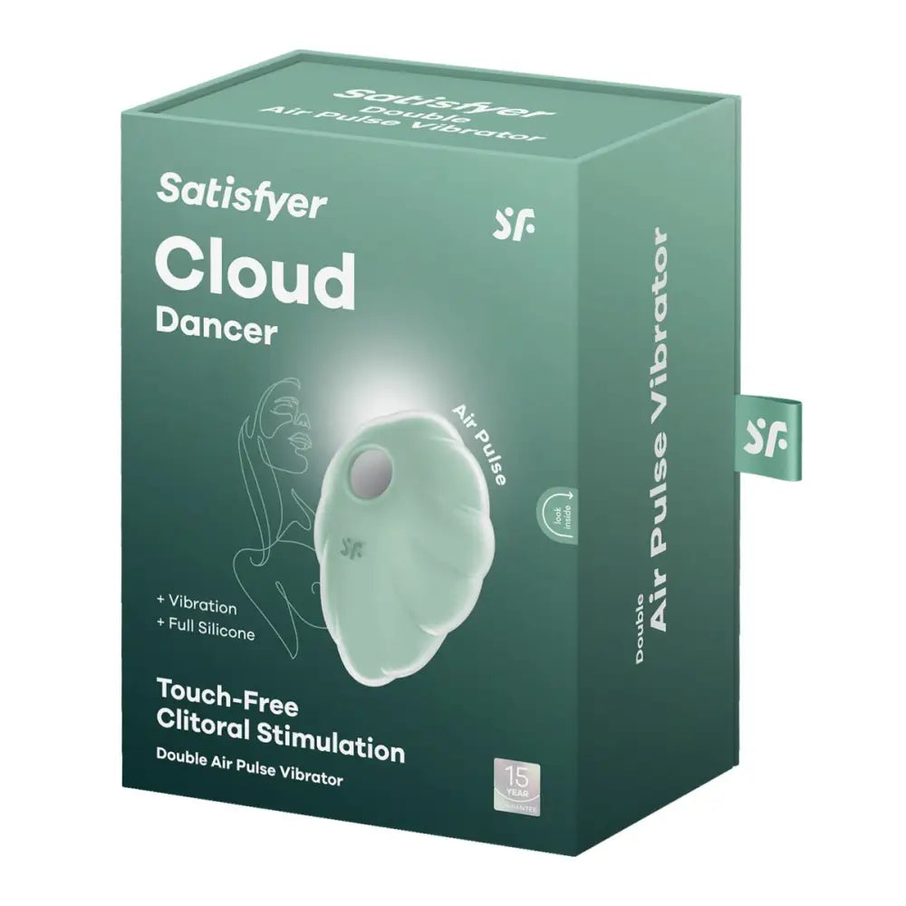Satisfyer Cloud Dancer - Mint - Save 40% - 20% - Fast Shipping - Vibrator United Kingdom Stoke-on-trent