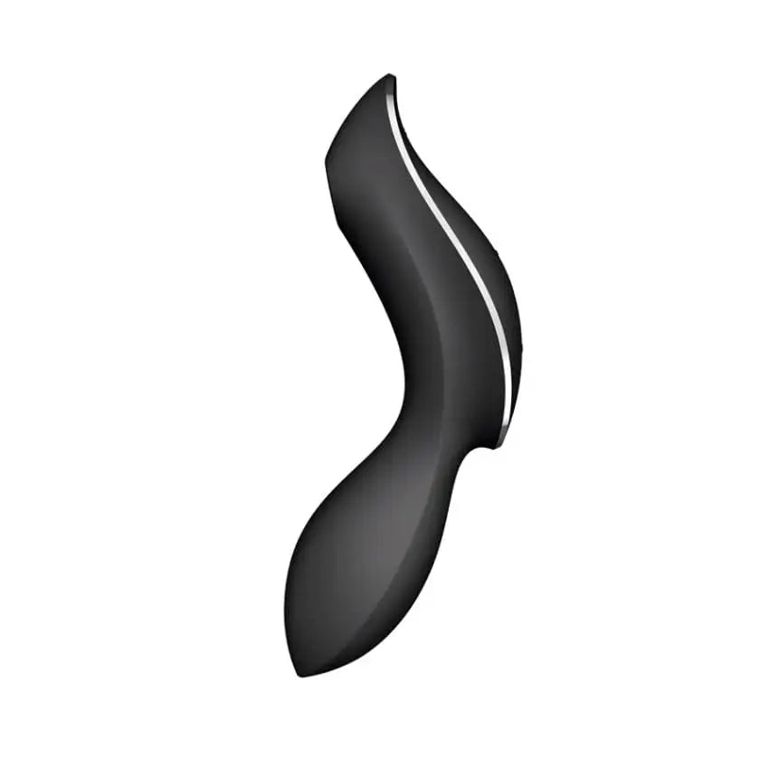 Satisfyer Curvy Trinity 2 Vibrator Black - Sex Toys - Save 20% - Fast Shipping - United Kingdom Stoke-on-trent