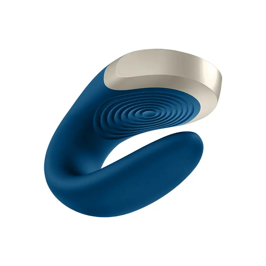 Satisfyer Double Love Partner Vibrator with Remote Control Blue - Sex Toys - Save 20% - with - United Kingdom Stoke-on-trent