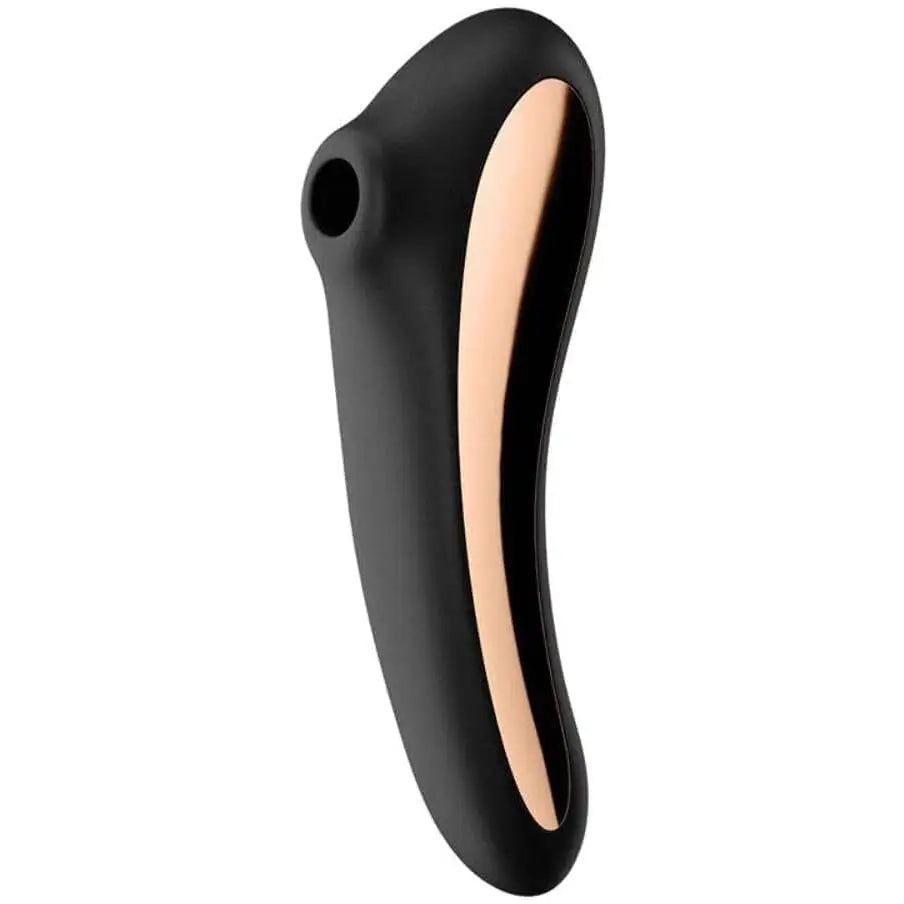 Satisfyer Dual Kiss - Black - Save 15% - Fast Shipping - Vibrator United Kingdom Stoke-on-trent