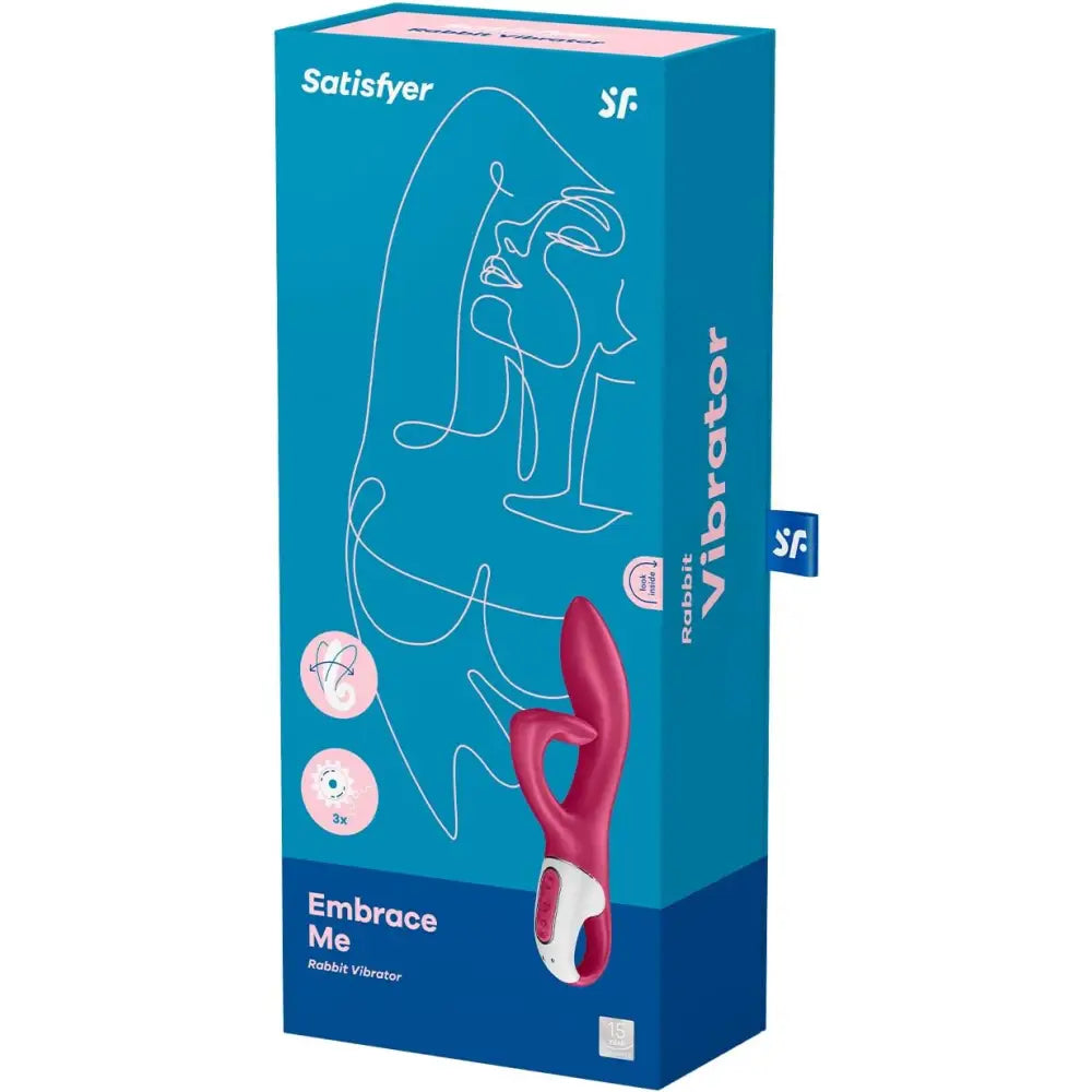 Satisfyer Embrace me - Berry - Save 10% - me - Fast Shipping - Vibrator United Kingdom Stoke-on-trent