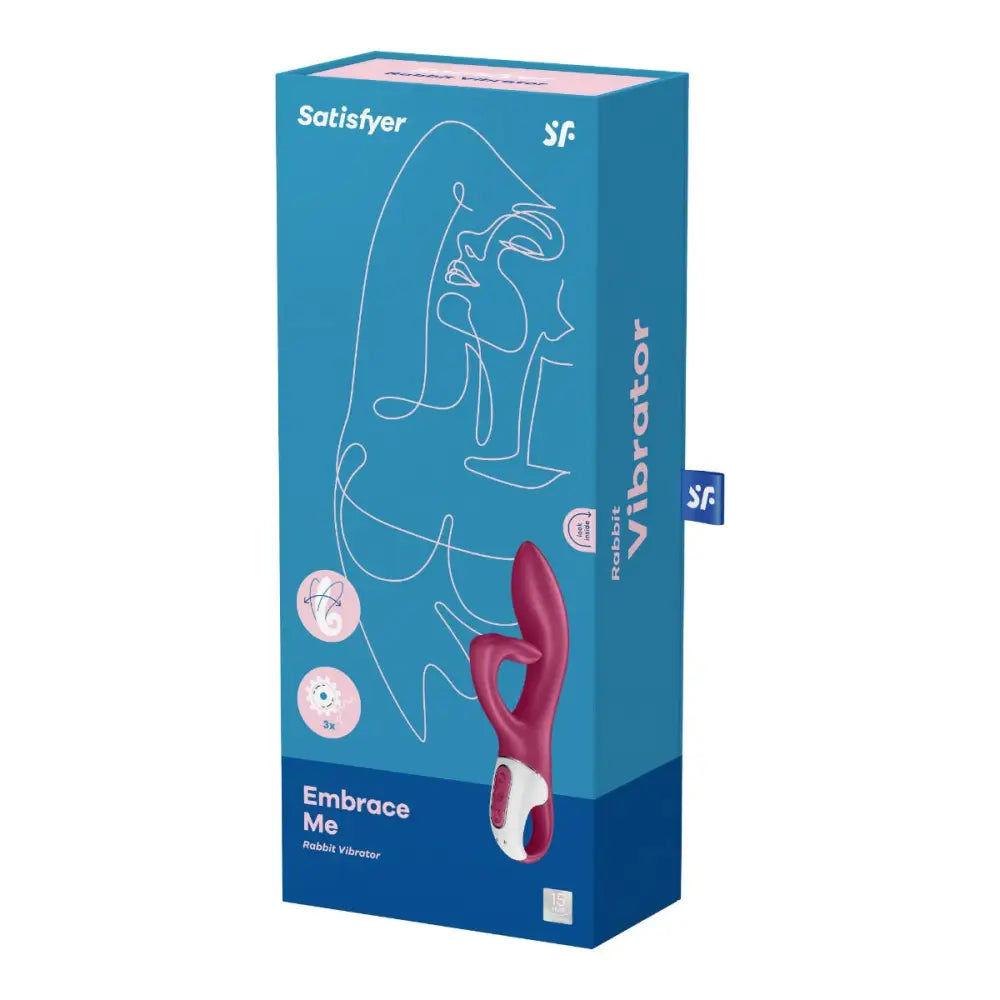 Satisfyer Embrace me - Berry - Save 10% - me - Fast Shipping - Vibrator United Kingdom Stoke-on-trent