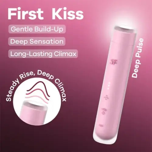 Satisfyer First Kiss - Berry - Save 25% - 15% - Fast Shipping - Vibrator United Kingdom Stoke-on-trent
