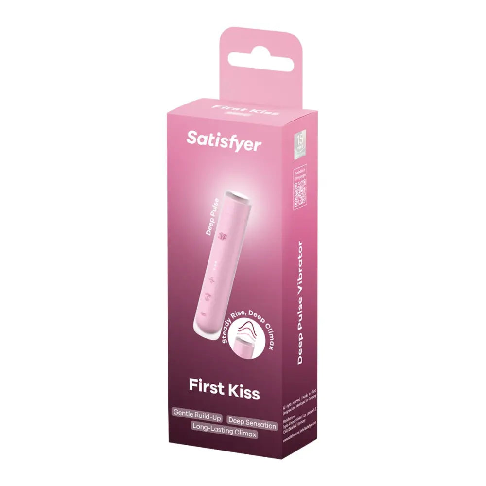 Satisfyer First Kiss - Berry - Save 15% - Fast Shipping - Vibrator United Kingdom Stoke-on-trent