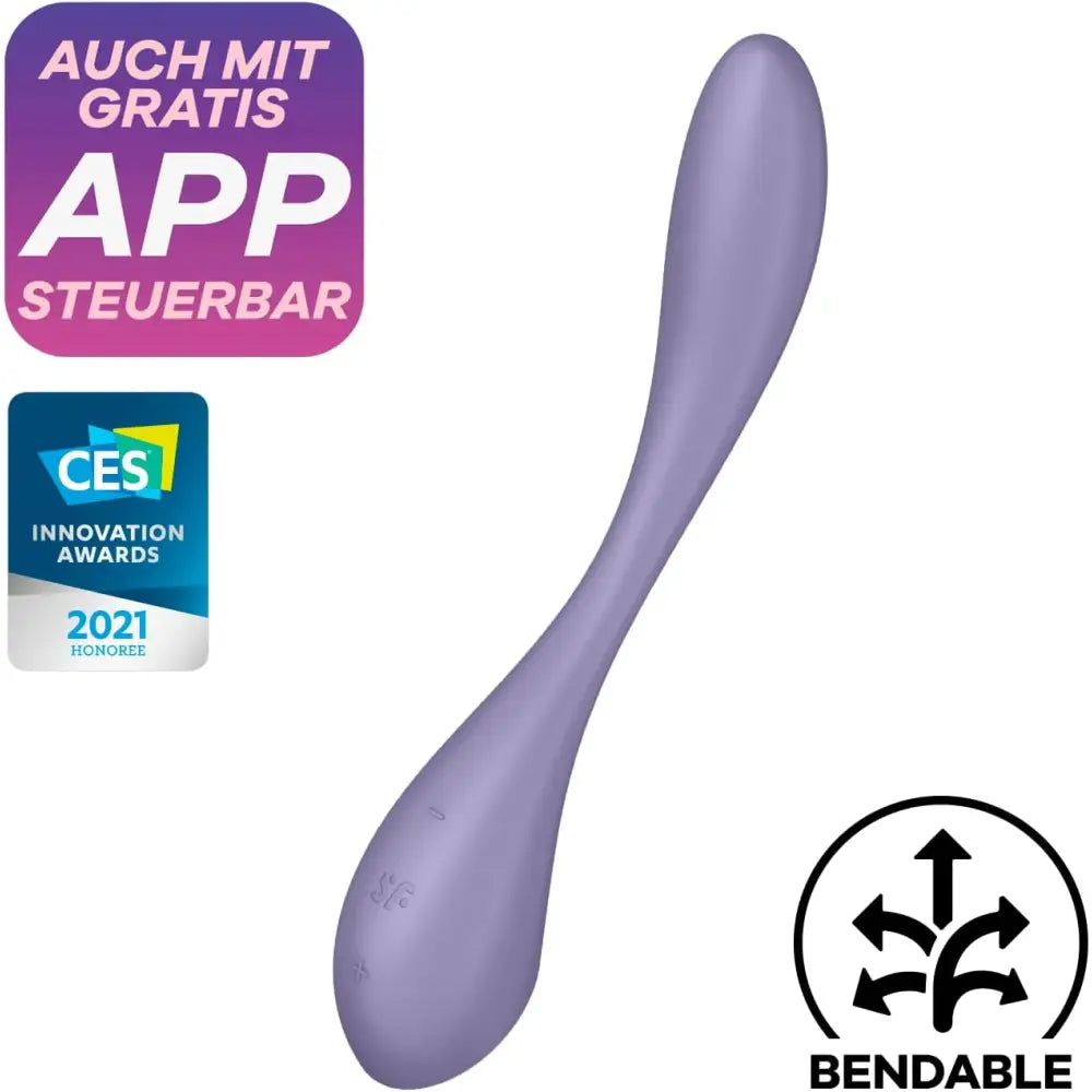 Satisfyer G-spot Flex 5+ - Lilac - Save 15% - G-spot - 10% - Fast Shipping - Vibrator United Kingdom Stoke-on-trent