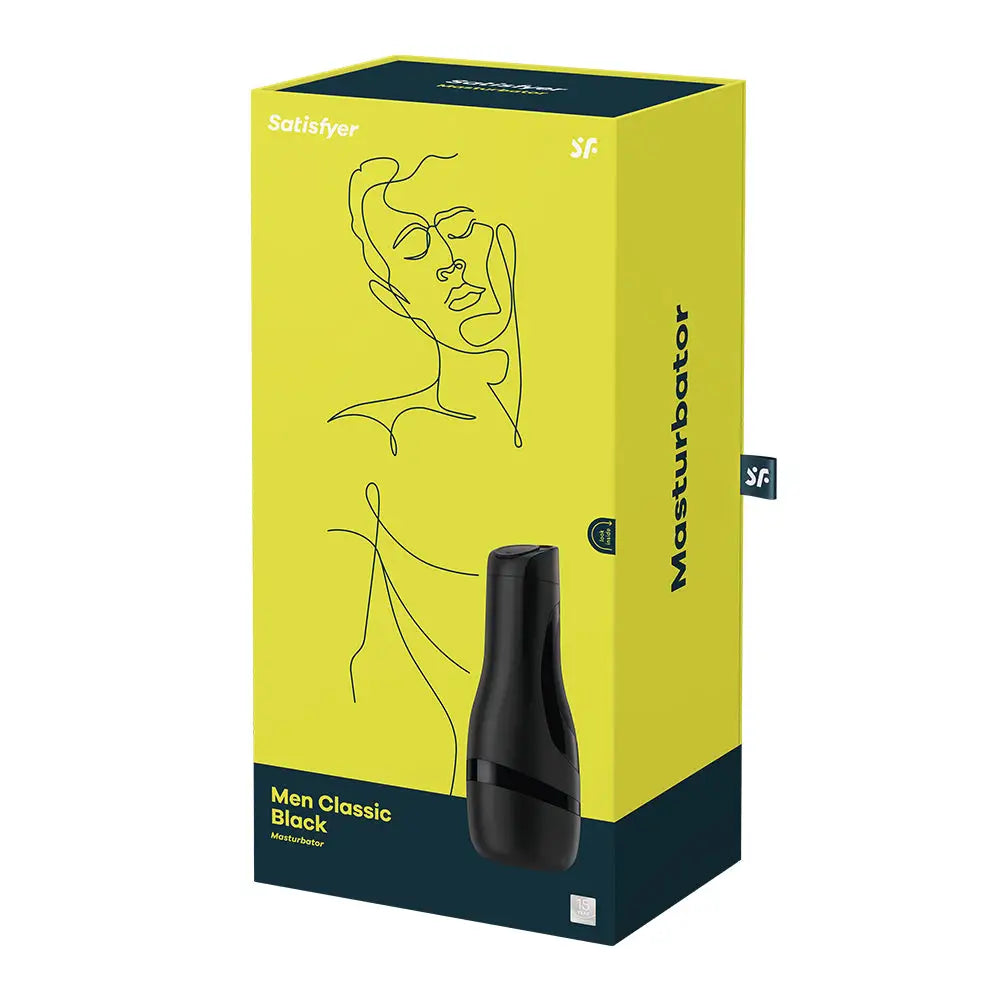 Satisfyer Men Classic - Black - Save 5% - Fast Shipping - Sale United Kingdom Stoke-on-trent