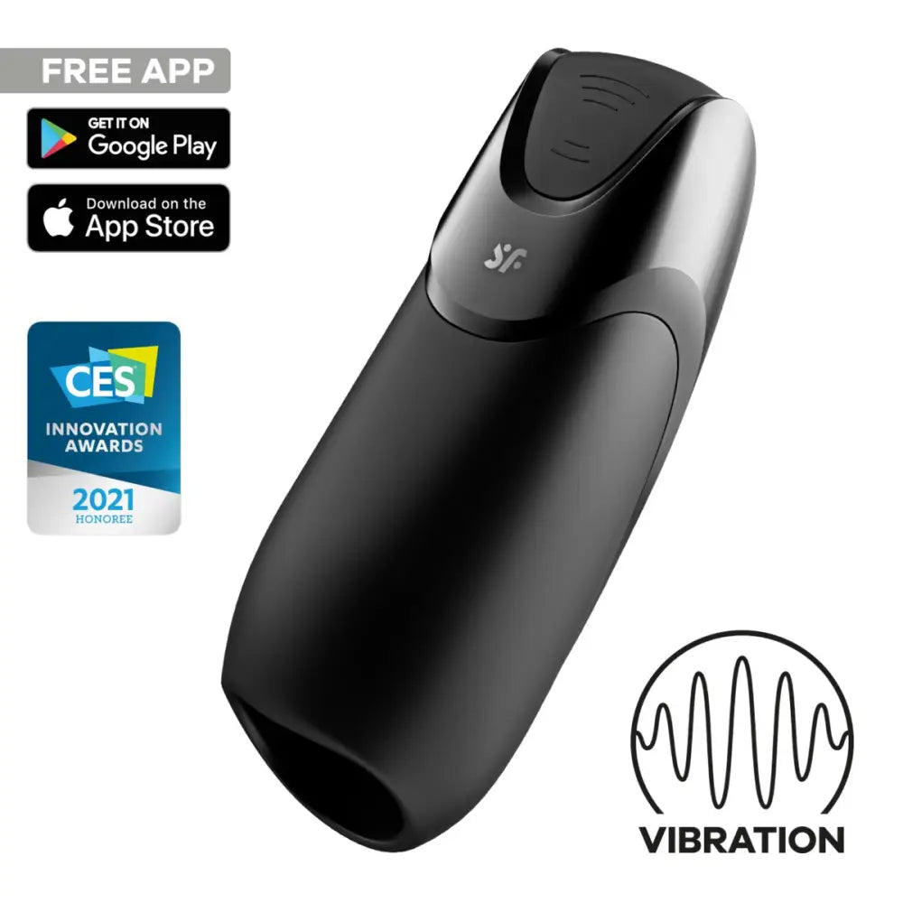 Satisfyer Men Vibration+ - Black - Save 15% - Fast Shipping - Sale United Kingdom Stoke-on-trent