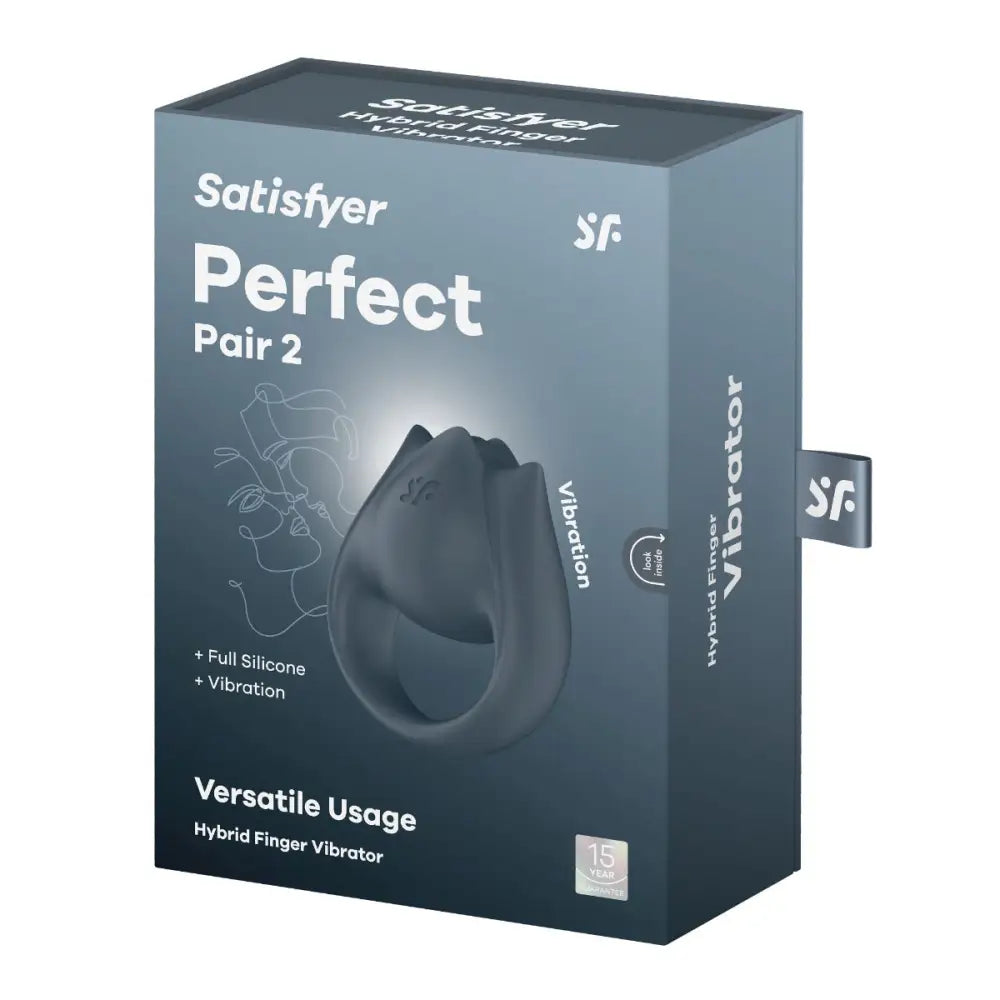 Satisfyer Perfect Pair 2 - Grey - Save 20% - Fast Shipping - Vibrator United Kingdom Stoke-on-trent