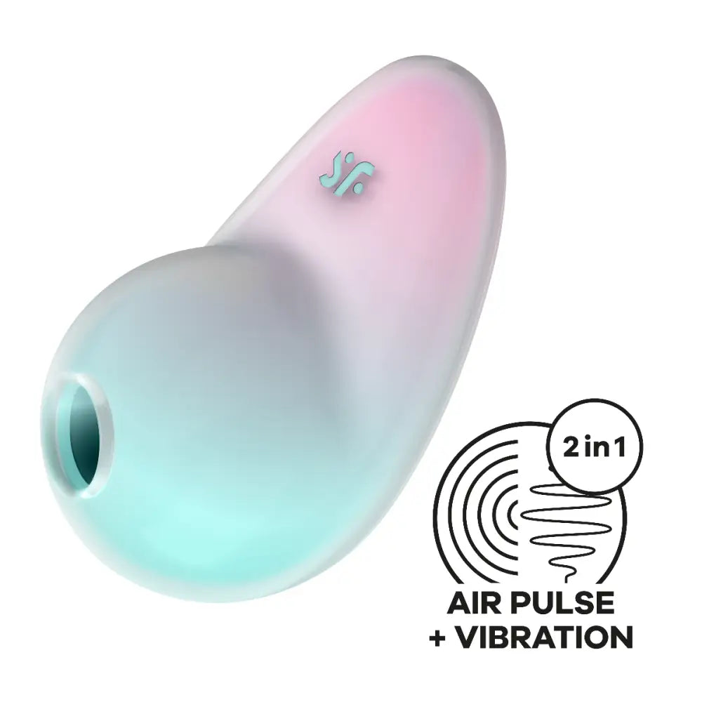 Satisfyer Pixie Dust Mint Pink - Save 10% - Fast Shipping - Vibrator United Kingdom Stoke-on-trent