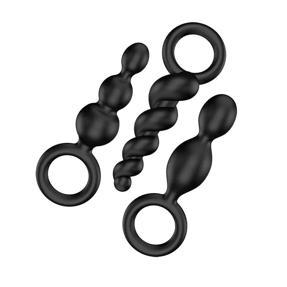 Satisfyer Plugs - Black (booty Call - Black) - Save 5% - (booty - Fast Shipping - Dildos United Kingdom Stoke-on-trent