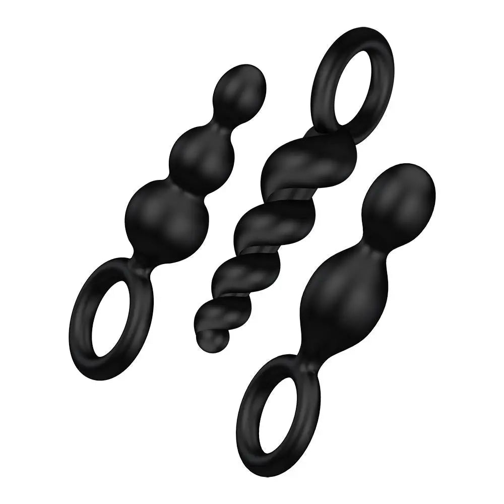 Satisfyer Plugs - Black (booty Call - Black) - Save 5% - (booty - Fast Shipping - Dildos United Kingdom Stoke-on-trent