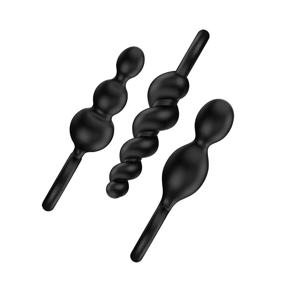 Satisfyer Plugs - Black (booty Call - Black) - Save 5% - (booty - Fast Shipping - Dildos United Kingdom Stoke-on-trent