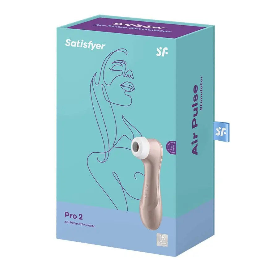 Satisfyer Pro 2 Gold Air Pulse Stimulator - Save 15% - Fast Shipping - Vibrator United Kingdom Stoke-on-trent