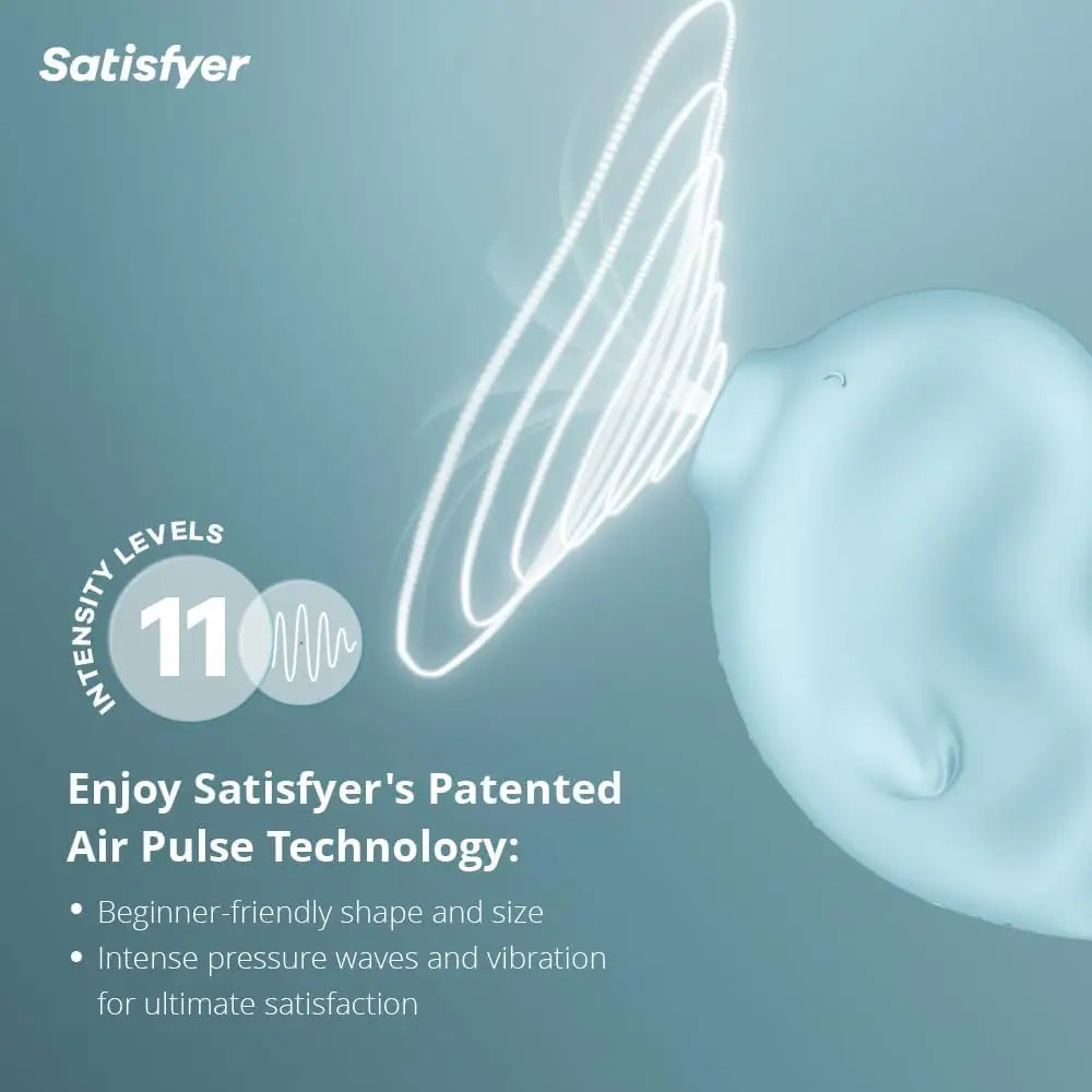 Satisfyer Sassy Seal Air Pulse & Vibration Clitoral Sex Toy - Save 35% - – - Vibrator United Kingdom Stoke-on-trent