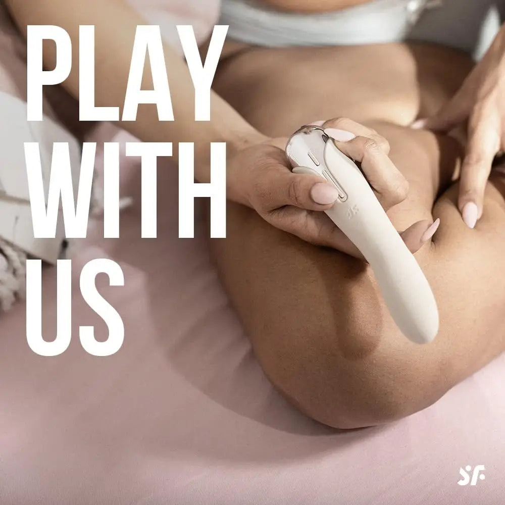 Satisfyer Spinning Vibe 1 - Beige - Save 15% - 10% - Fast Shipping - Vibrator United Kingdom Stoke-on-trent