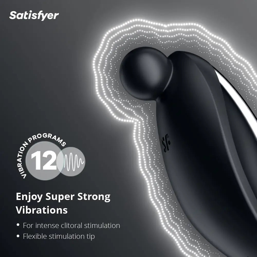 Satisfyer Spot on 2 - Black - Save 20% - on - Fast Shipping - Vibrator United Kingdom Stoke-on-trent