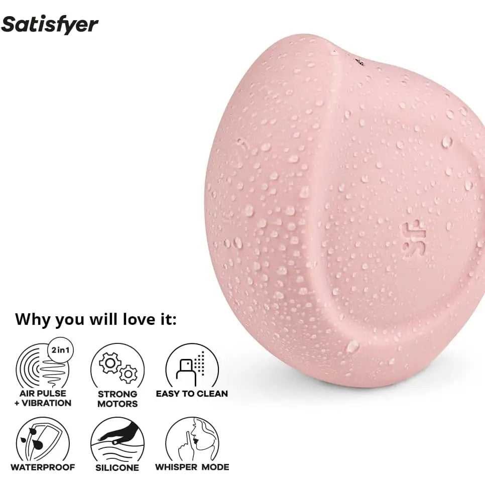 Satisfyer Sugar Rush - Rose - Save 20% - Fast Shipping - Vibrator United Kingdom Stoke-on-trent