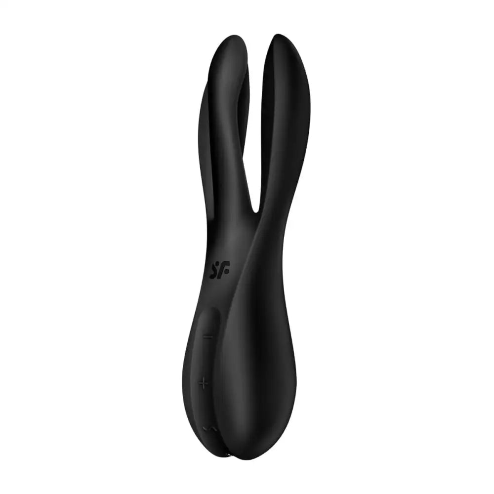 Satisfyer Threesome 2 Black – Triple-motor Lay-on Clitoral Sex Toy - Toys - Save 25% - Vibrator United Kingdom Stoke-on-trent