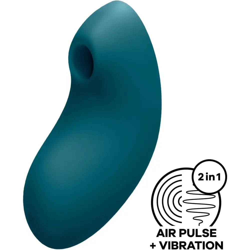 Satisfyer Vulva Lover 2 - Blue - Save 20% - Fast Shipping - Vibrator United Kingdom Stoke-on-trent