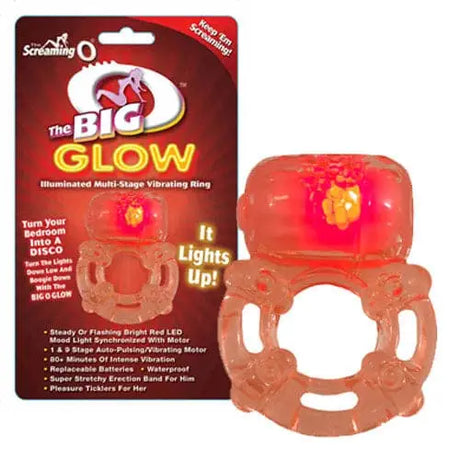 Screaming o the Big Glow Vibrating Cock Ring - Save 15% - o the - Fast Shipping - Sale United Kingdom Stoke-on-trent