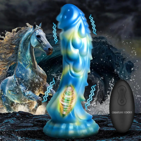 Sea Stallion Vibrating Silicone Dildo with Remote - Fast Shipping - United Kingdom Stoke-on-trent