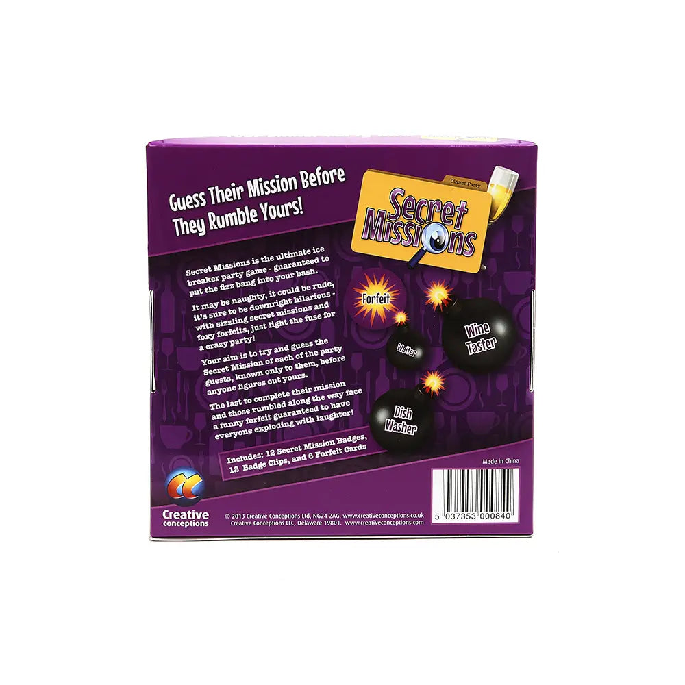 Secret Missions - Dinner Party - Save 30% - Fast Shipping - Sale United Kingdom Stoke-on-trent