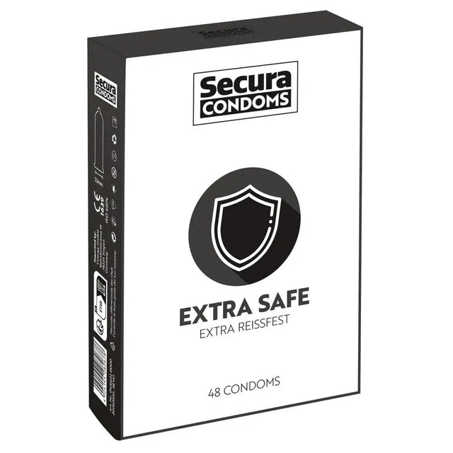 Secura Condoms 48 Pack Extra Safe - Save 15% - Fast Shipping - Sale United Kingdom Stoke-on-trent