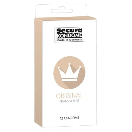 Secura Kondome Original Transparent X12 Condoms - Save 10% - X12 - Fast - Sale United Kingdom Stoke-on-trent