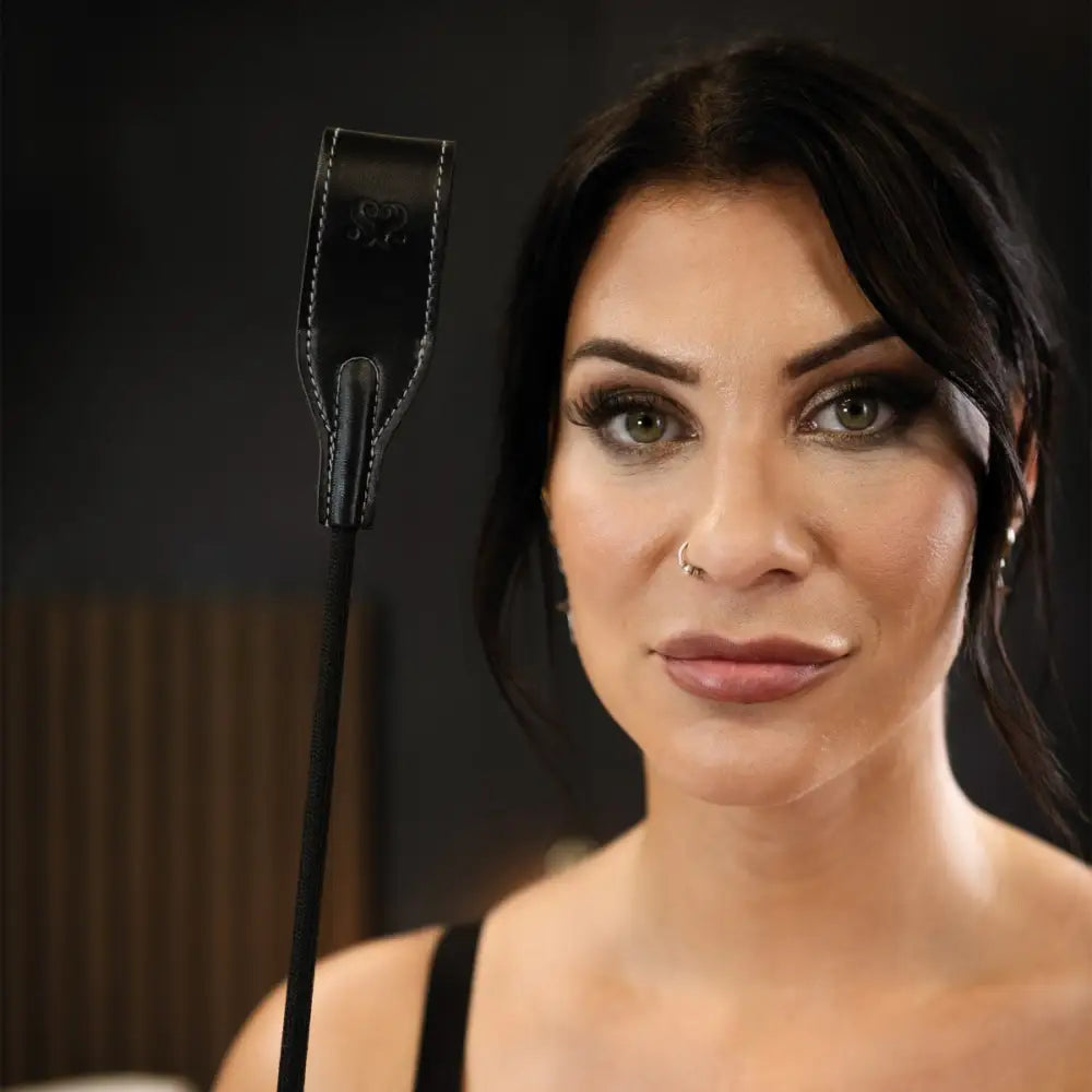 Sei Mio - Rein in Desire - Faux Leather Riding Crop - Save 15% - Sei Mio - Fast Shipping - Sale United Kingdom Stoke-on-trent