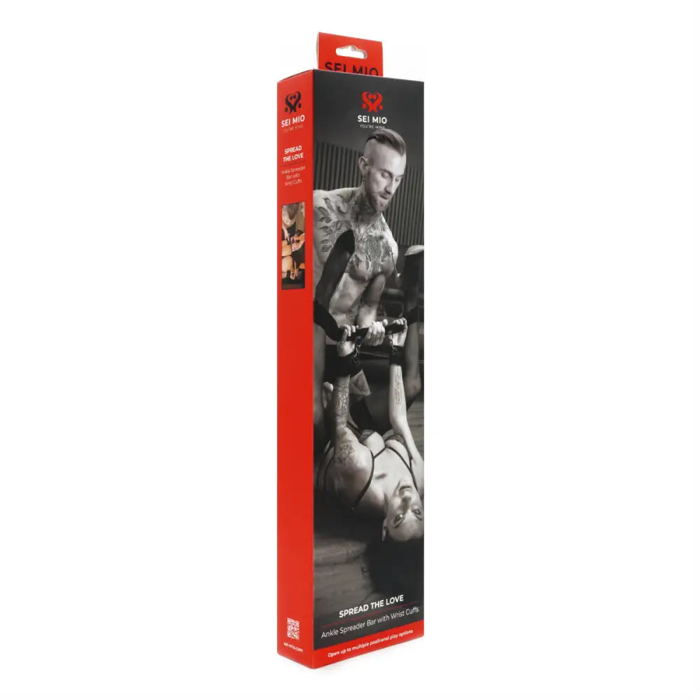 Sei Mio - Spread the Love - Ankle Spreader Bar with Wrist Cuffs - Save 25% - Sei Mio - Sale United Kingdom Stoke-on-trent