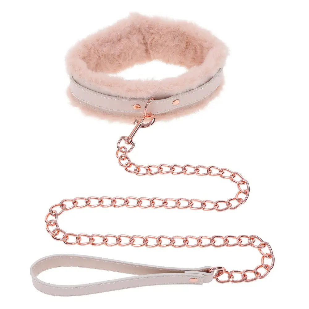 Sex and Mischief Fur Collar Leash - Save 20% - Fast Shipping - Sale United Kingdom Stoke-on-trent