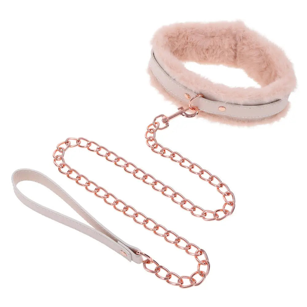 Sex and Mischief Fur Collar Leash - Save 20% - Fast Shipping - Sale United Kingdom Stoke-on-trent