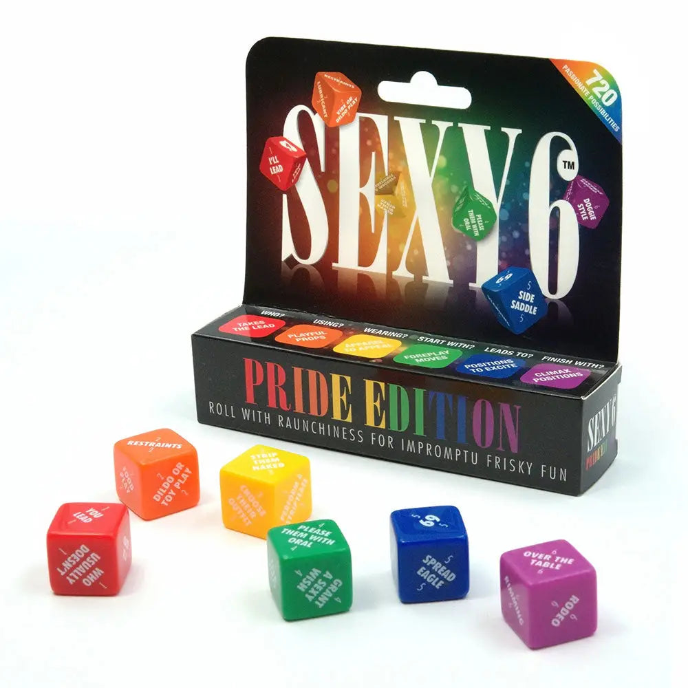 Sexy 6 Dice - Pride Edition - Save 5% - Fast Shipping - Sale United Kingdom Stoke-on-trent