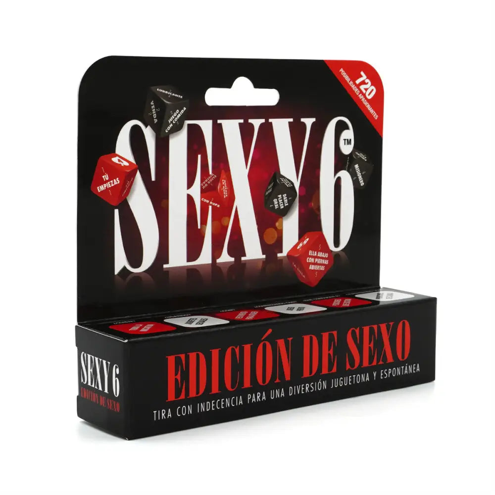 Sexy 6 Dice - Sex Edition - Spanish - Save 20% - Fast Shipping - Sale United Kingdom Stoke-on-trent