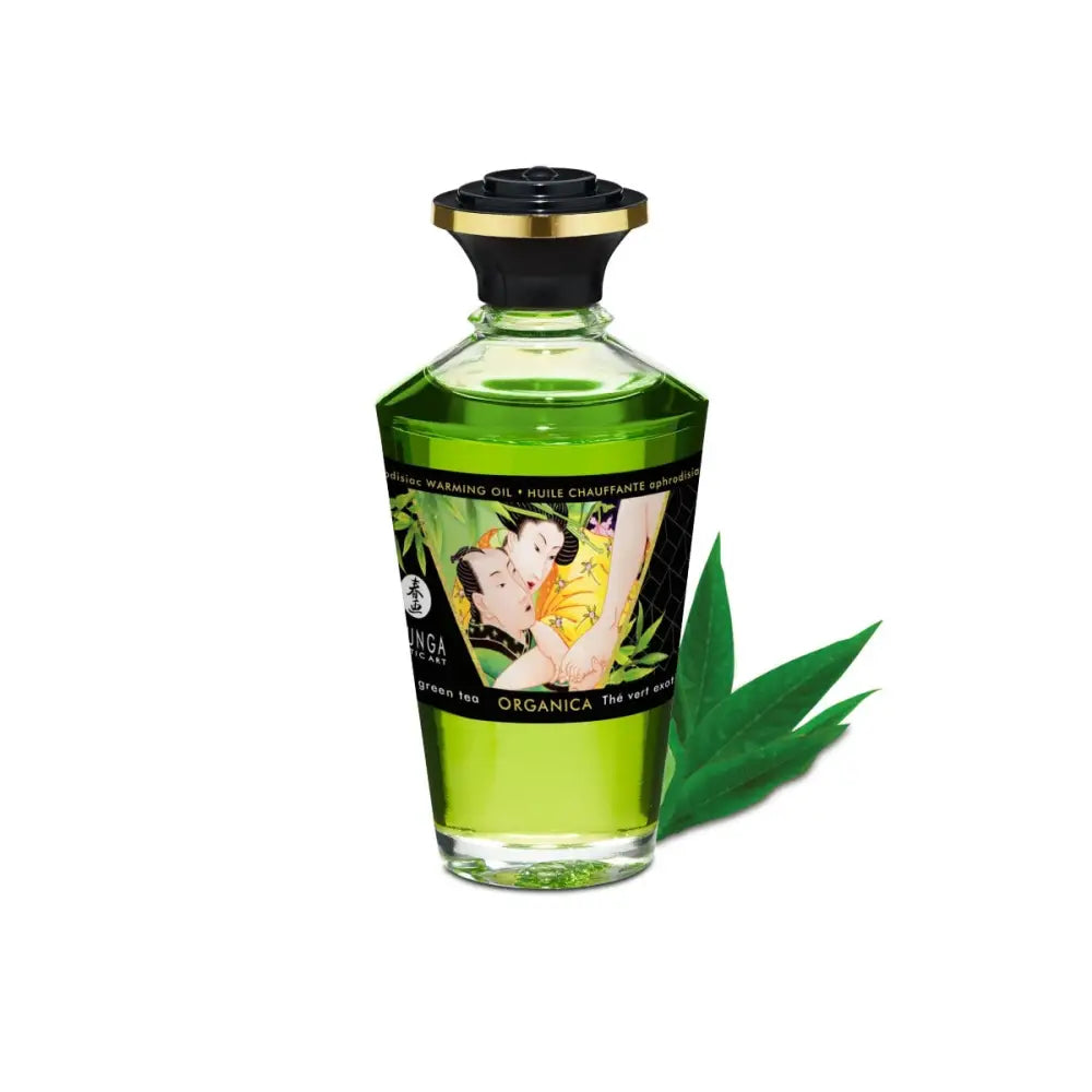 Shunga Garden of Edo Luxury Organic Couples Gift Set – Massage Oil Lube Candle & Sensitising Gel - Save 10% - Sale United Kingdom