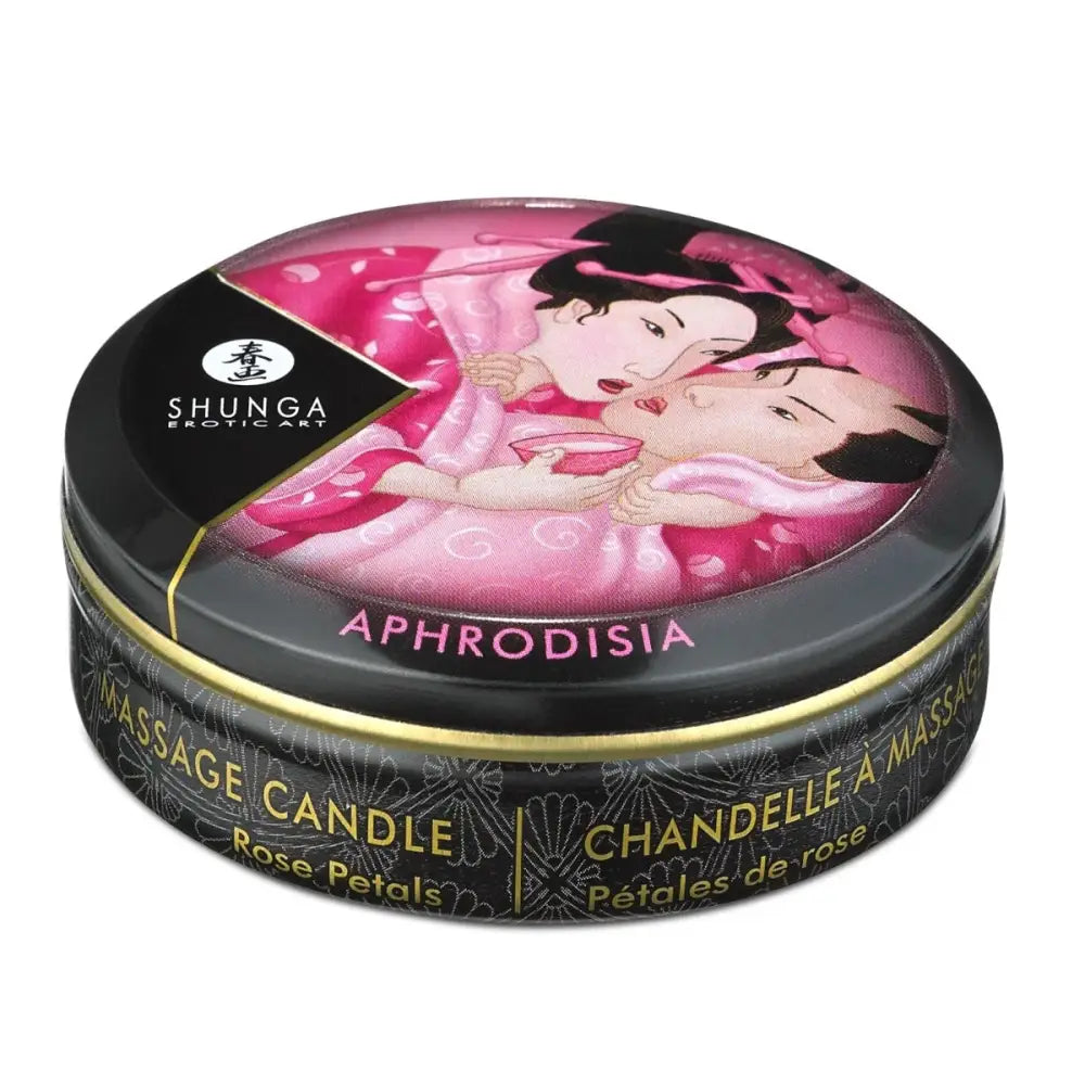 Shunga Mini Candlelight Massage Candles 30ml Aphrosisia / Roses - Save 25% - Sale United Kingdom Stoke-on-trent