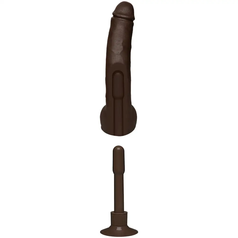 Signature Cocks Safaree Samuels Anaconda Vibrating Ultraskyn Cock with Suction Base Black 12 Inch - Save 25% - Dildo United Kingdom