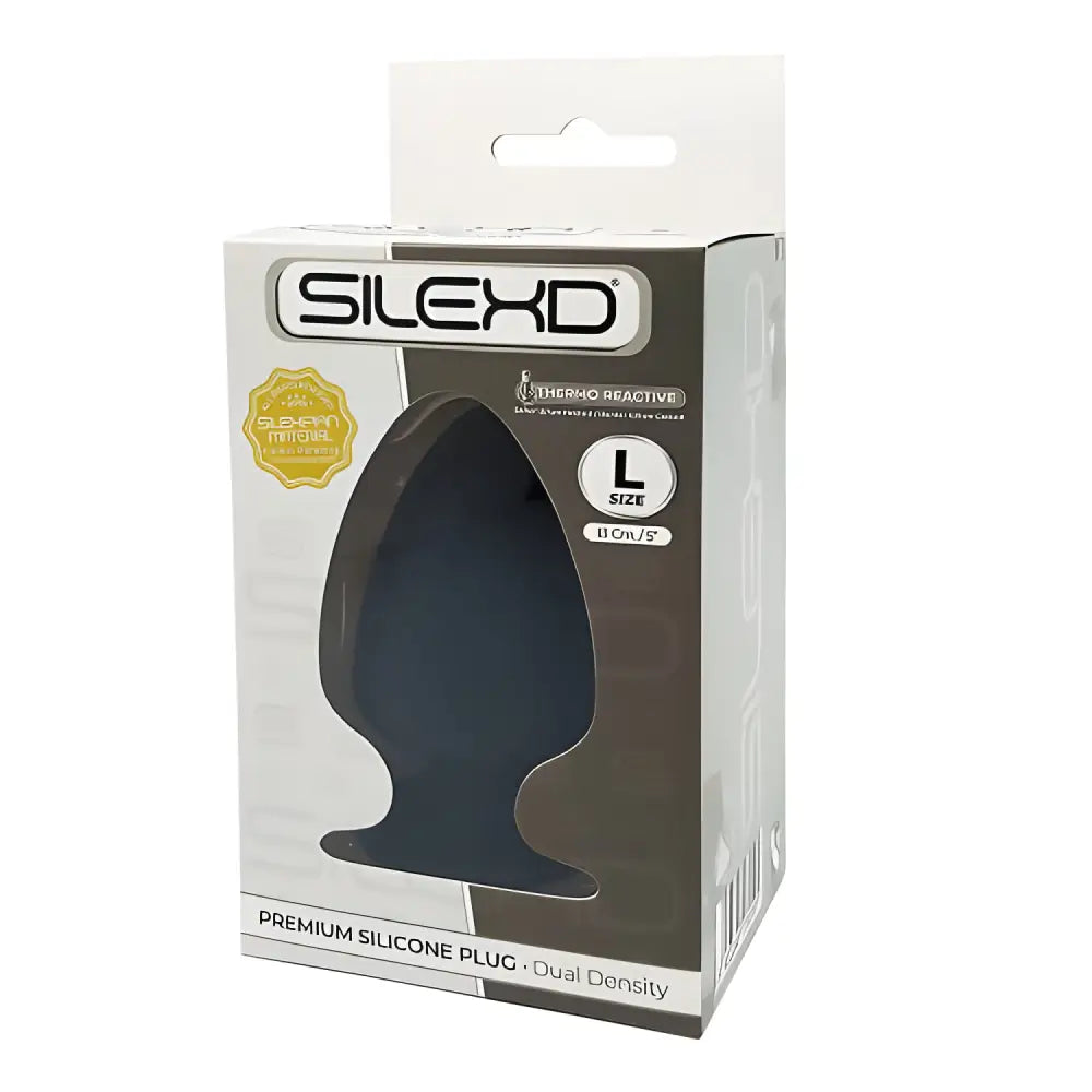 Silexd Dual Density Large Silicone Butt Plug 5 Inches - Plugs - Save 15% - Silexd Inches - Sale United Kingdom Stoke-on-trent