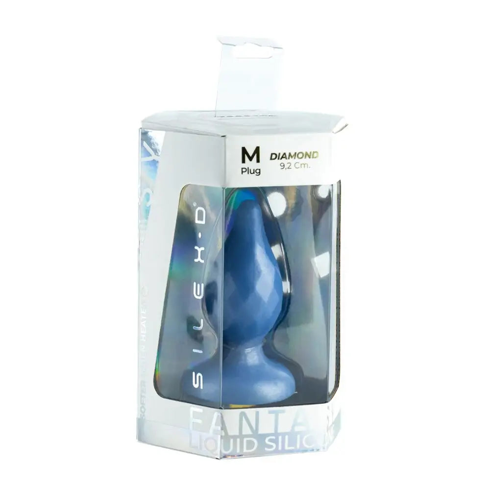 Silexd Fantasy Collection Diamond Butt Plug Medium - Save 15% - Dildos United Kingdom Stoke-on-trent