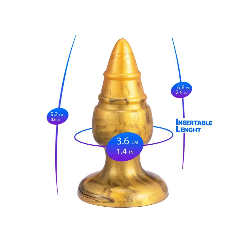 Silexd Fantasy Collection Goldy Butt Plug Medium - Save 15% - Dildos United Kingdom Stoke-on-trent