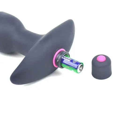 Silicone Butt Plug with Vibrating Bullet - Save 15% - with - Fast Shipping - Sale United Kingdom Stoke-on-trent
