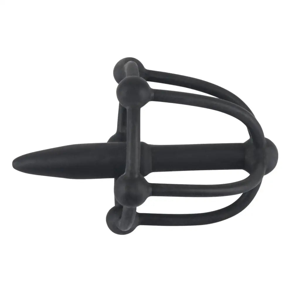Silicone Penis Plug with Glans Cage - Save 20% - with - Fast Shipping - Sale United Kingdom Stoke-on-trent