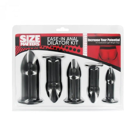Size Matters Ease in Anal Dilator Kit - Save 20% - in - Fast Shipping - Dildos United Kingdom Stoke-on-trent
