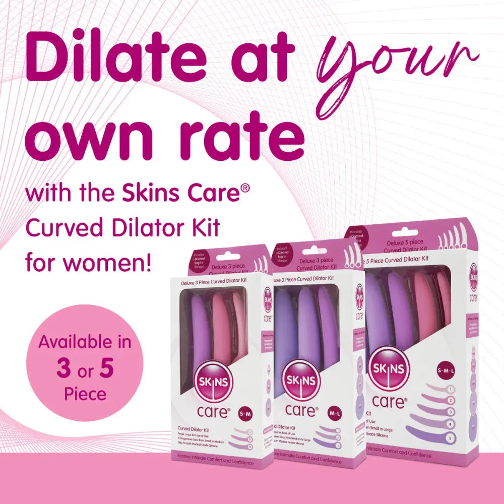 Skins Care - Curved Dilators - 3pc Set (medium - Large) - Save 5% - (medium - Fast - Dildos United Kingdom Stoke-on-trent
