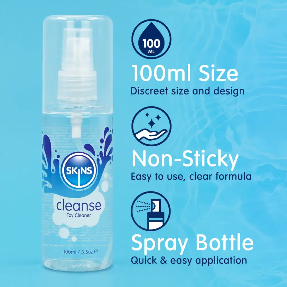 Skins Cleanse Toy Cleaner 100ml - Save 30% - Fast Shipping - Sale United Kingdom Stoke-on-trent