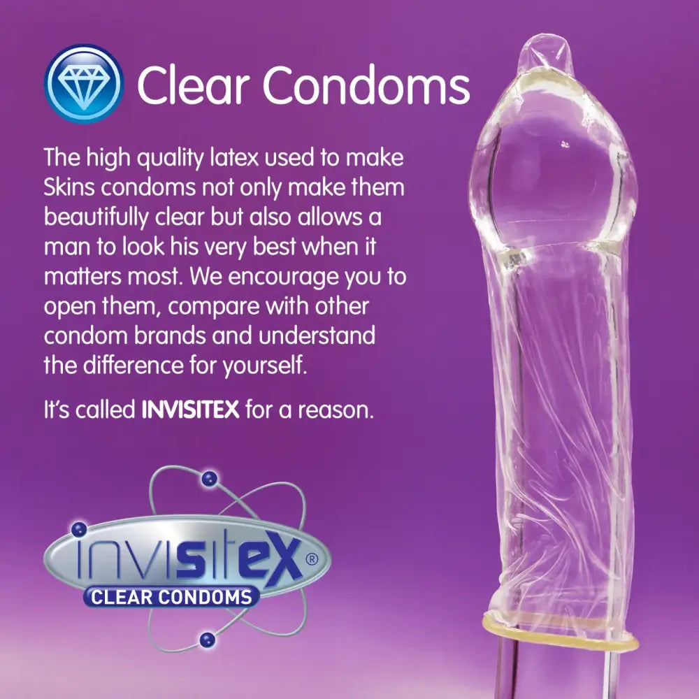 Skins Condoms Extra Large 8 Pack - Save 20% - Fast Shipping - Sale United Kingdom Stoke-on-trent