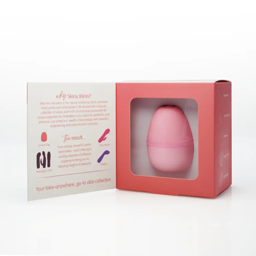 Skins Minis - the Scream Egg - Save 15% - the - Fast Shipping - Vibrator United Kingdom Stoke-on-trent