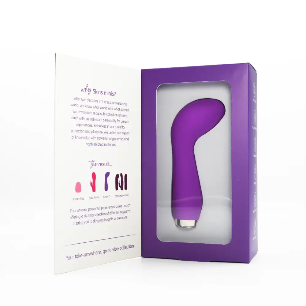 Skins Minis - the Sweet g - Save 15% - the g - Fast Shipping - Vibrator United Kingdom Stoke-on-trent